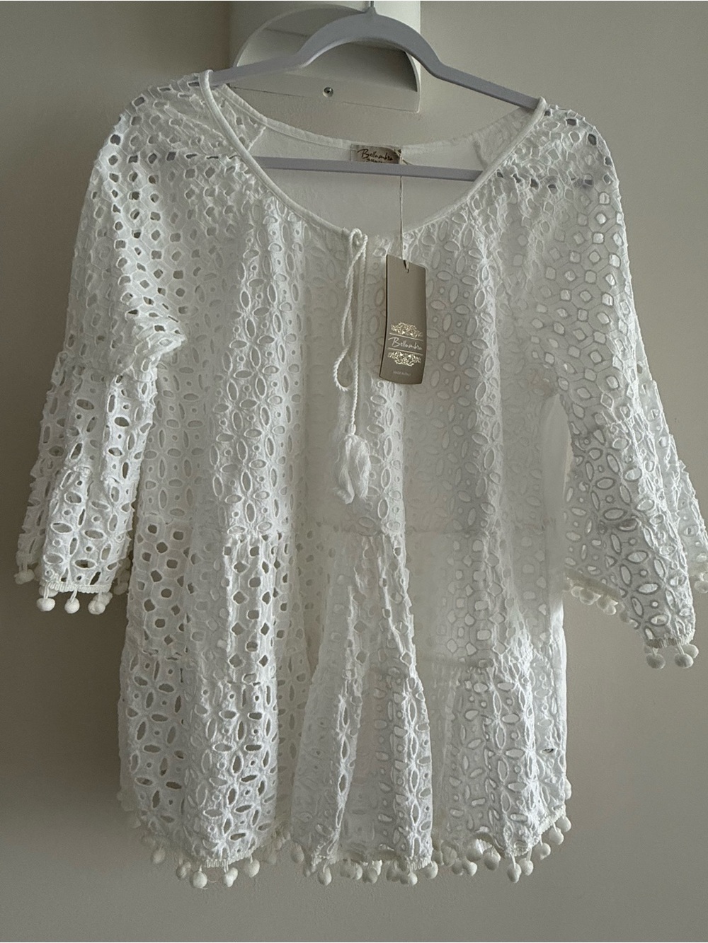 Bellambra White blouse made in Italy